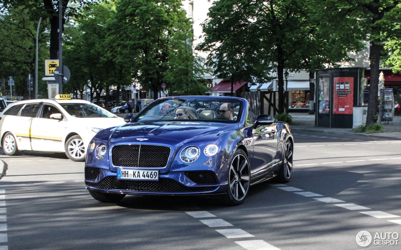 Bentley Continental GTC V8 S 2016