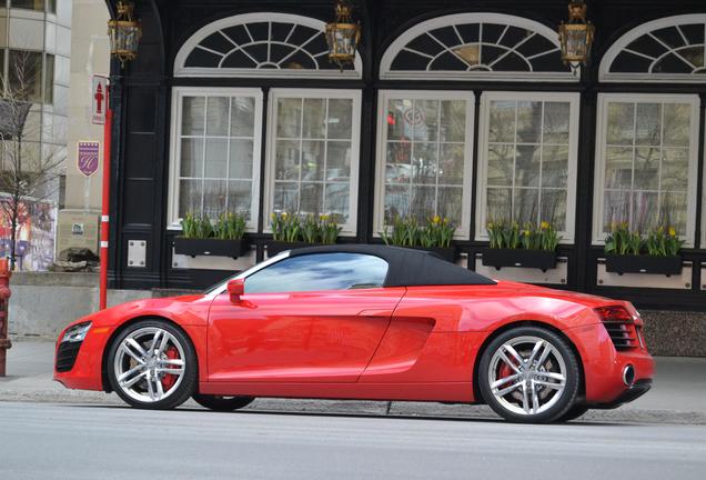 Audi R8 V8 Spyder 2013