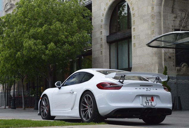 Porsche 981 Cayman GT4