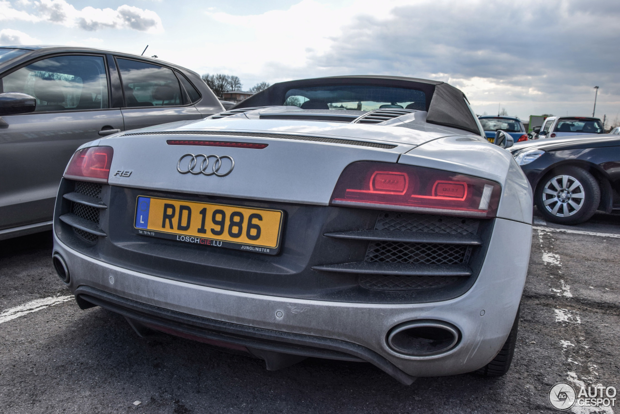 Audi R8 V10 Spyder - 11 May 2016 - Autogespot