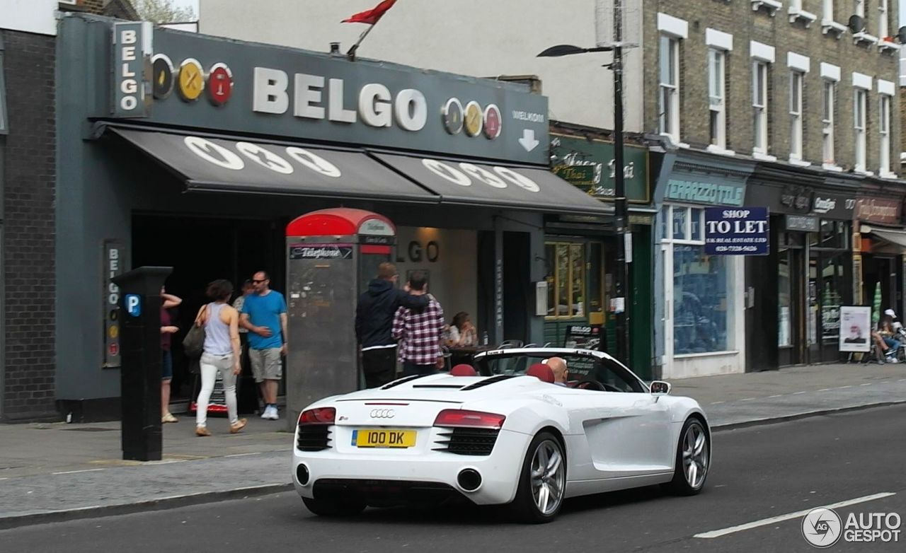 Audi R8 V8 Spyder 2013