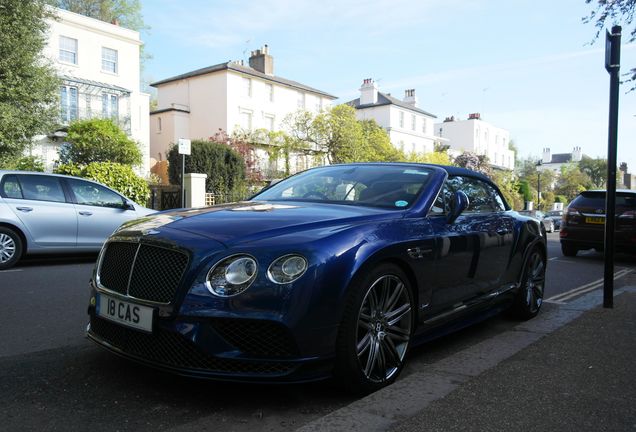 Bentley Continental GTC Speed 2016