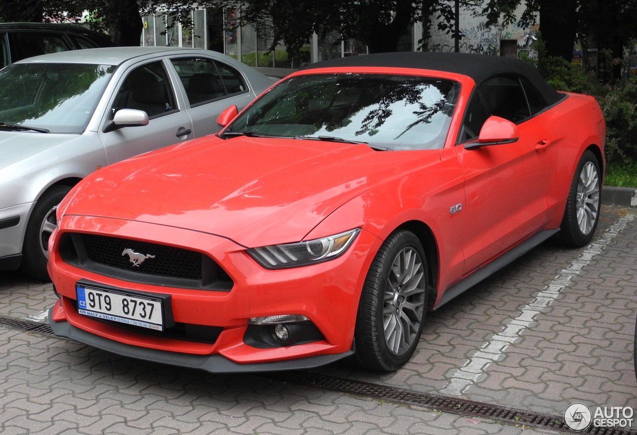 Ford Mustang GT Convertible 2015