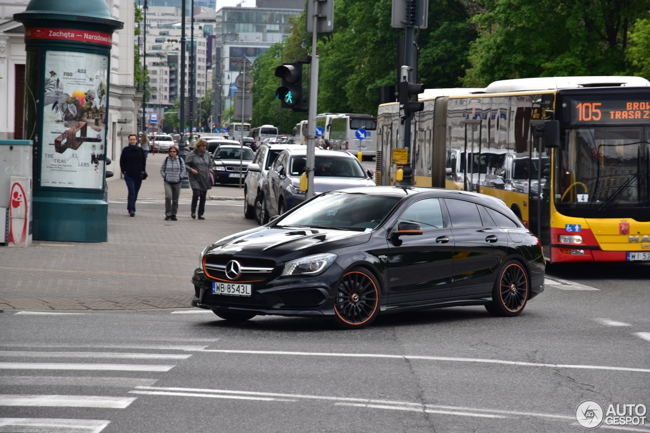 Mercedes-AMG CLA 45 Shooting Brake OrangeArt Edition