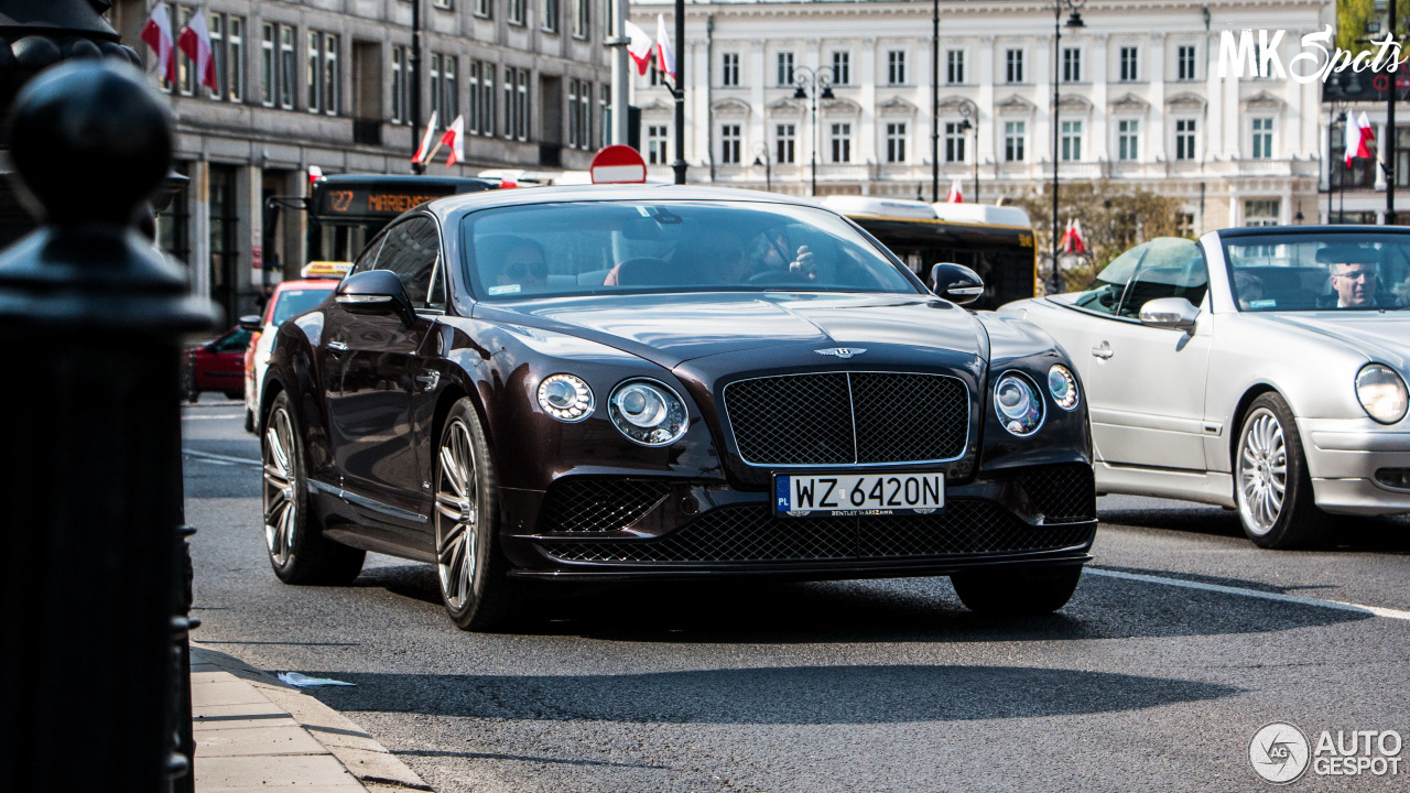 Bentley Continental GT Speed 2016