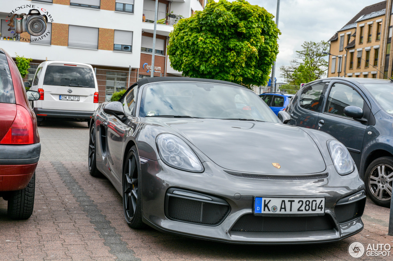 Porsche 981 Boxster Spyder