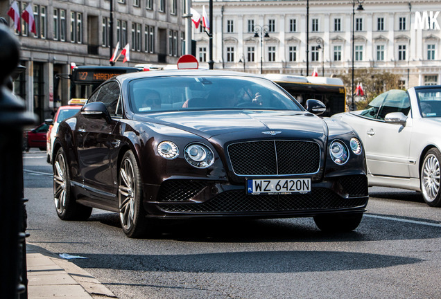 Bentley Continental GT Speed 2016