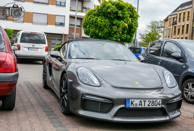 Porsche 981 Boxster Spyder