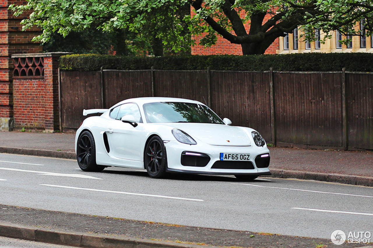 Porsche 981 Cayman GT4