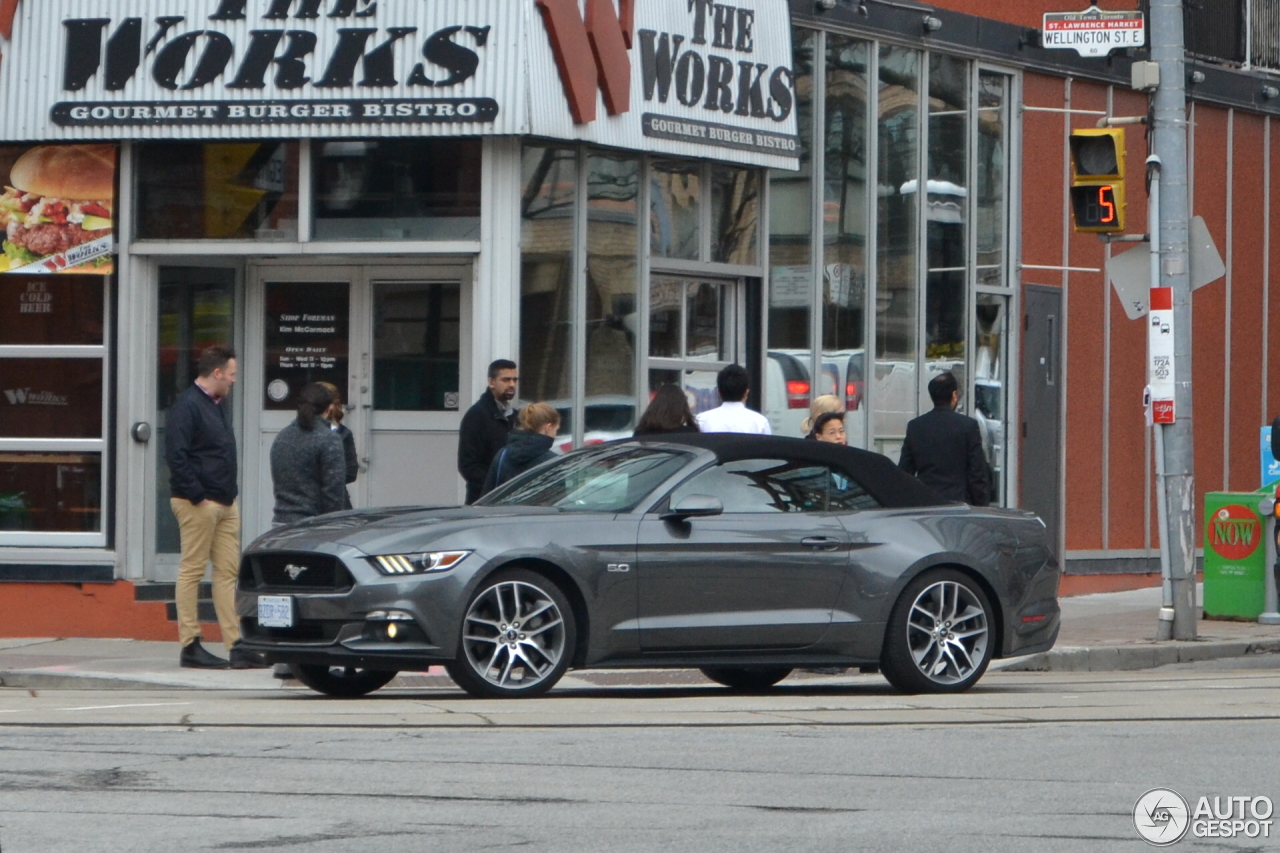 Ford Mustang GT Convertible 2015