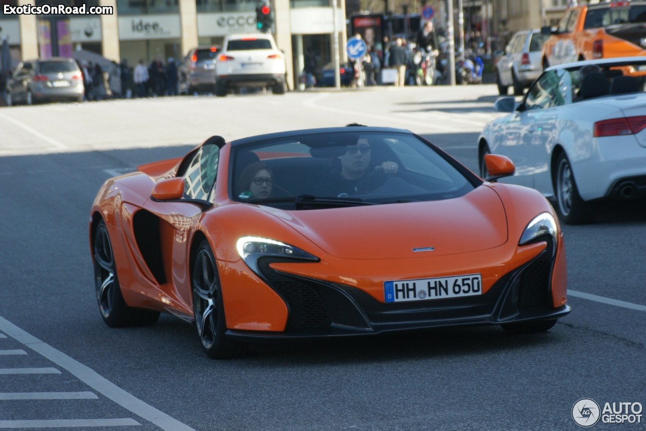 McLaren 650S Spider