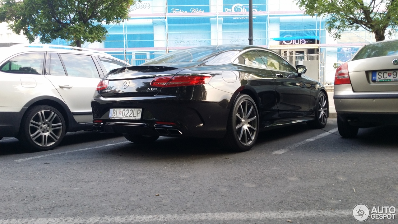 Mercedes-AMG S 63 Coupé C217