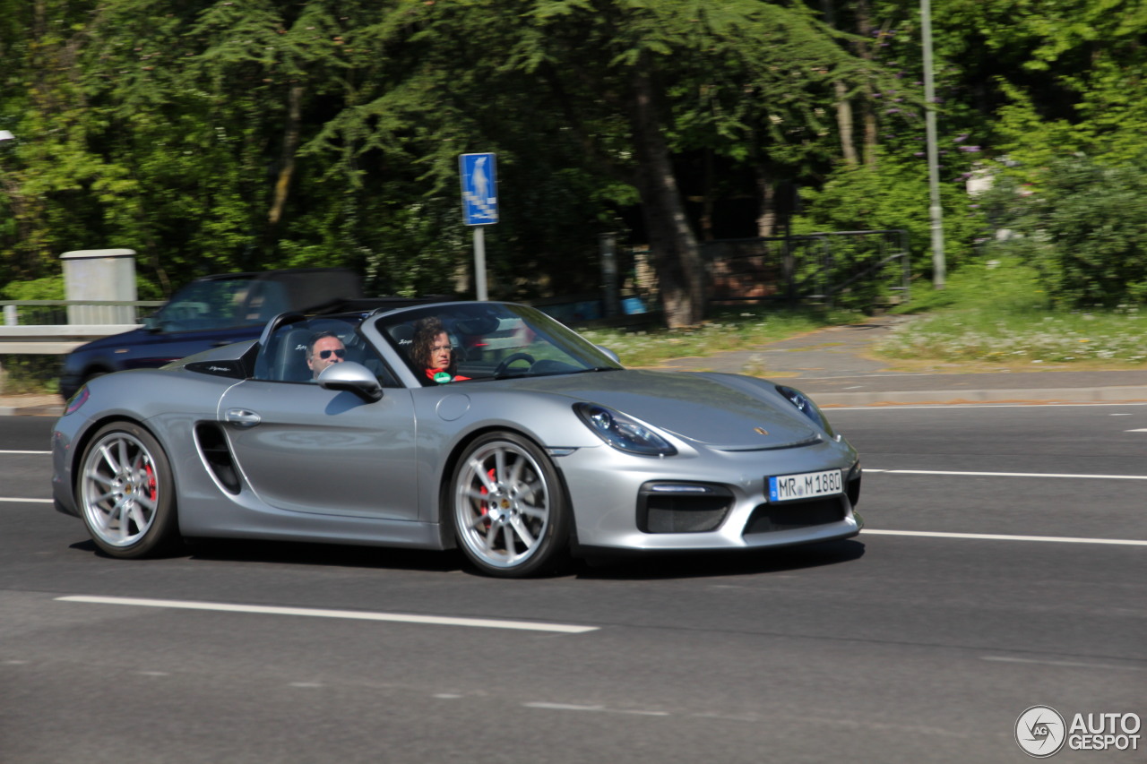 Porsche 981 Boxster Spyder