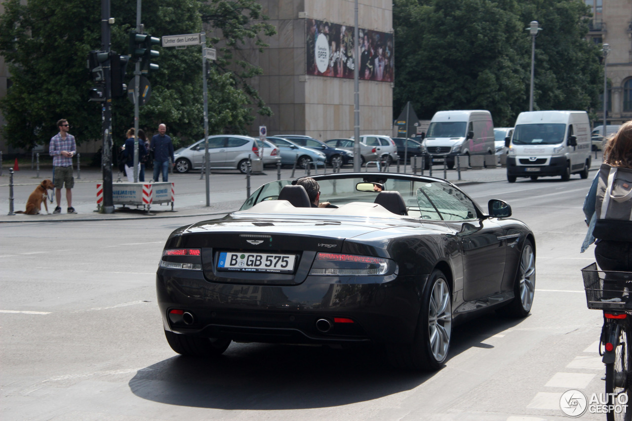 Aston Martin Virage Volante 2011