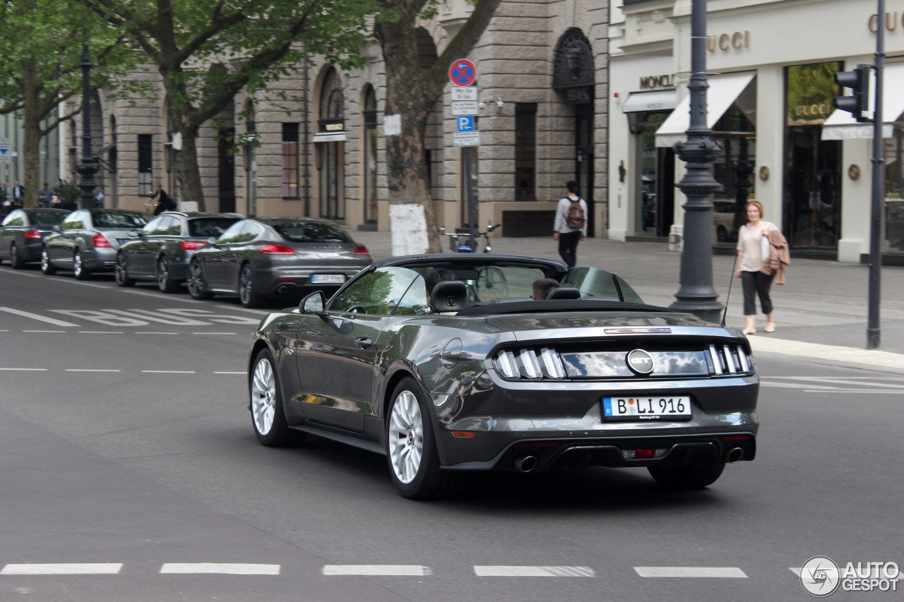 Ford Mustang GT Convertible 2015