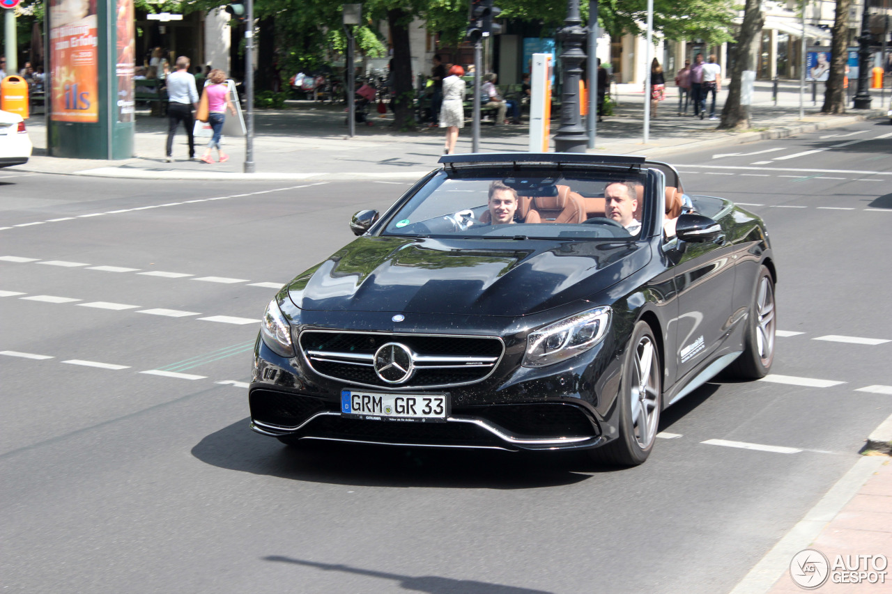 Mercedes-AMG S 63 Convertible A217