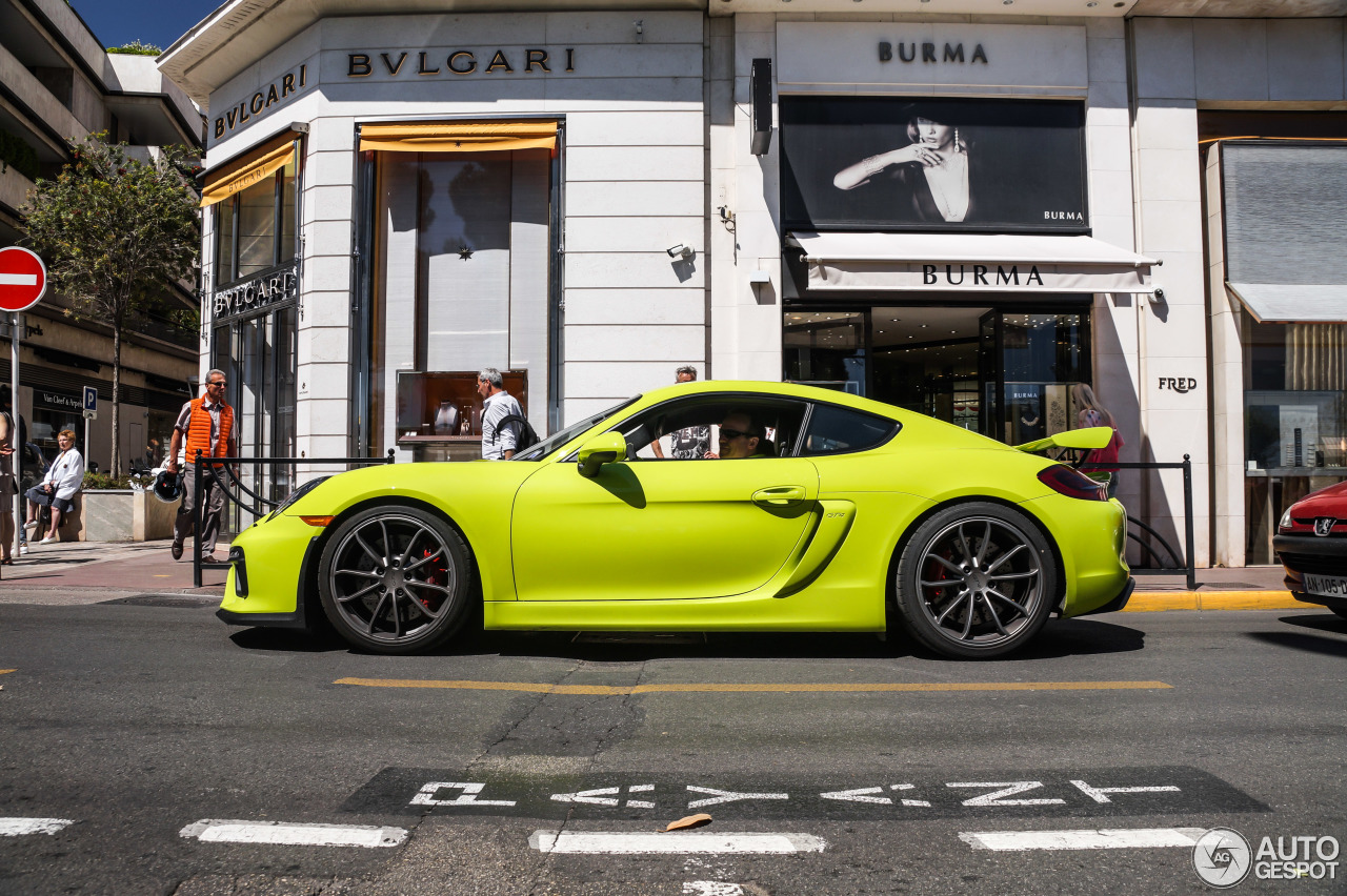 Porsche 981 Cayman GT4