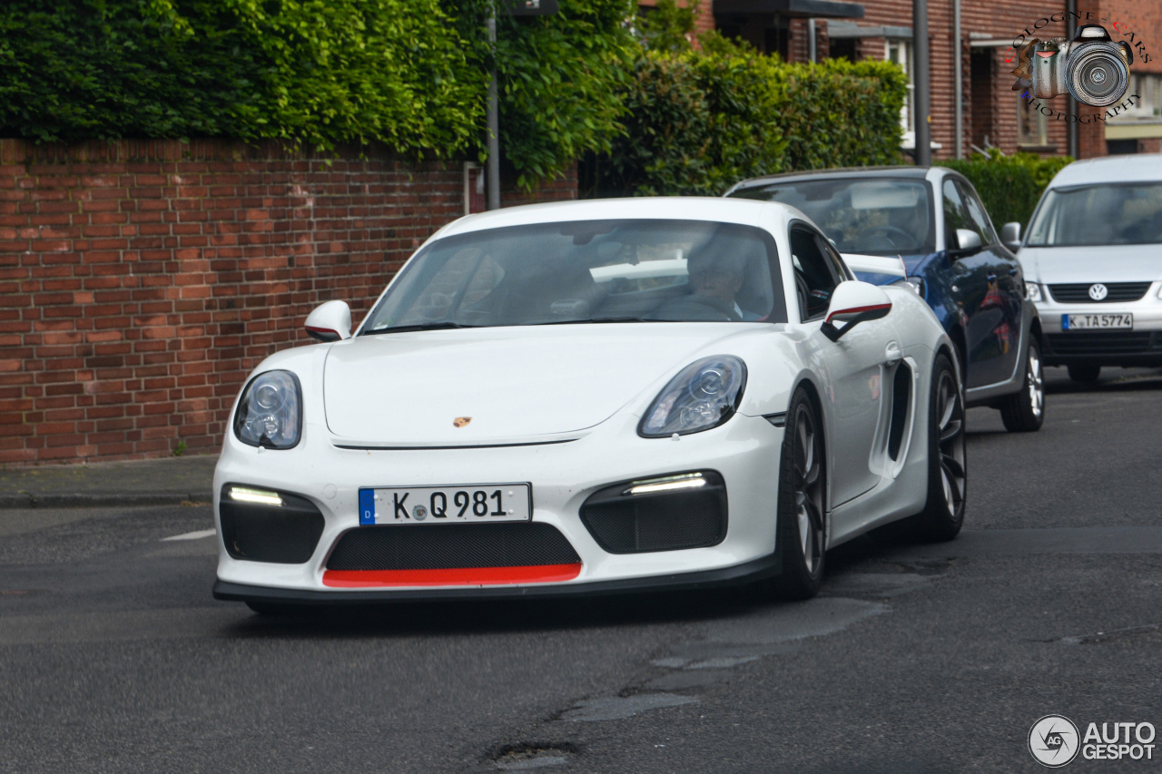 Porsche 981 Cayman GT4