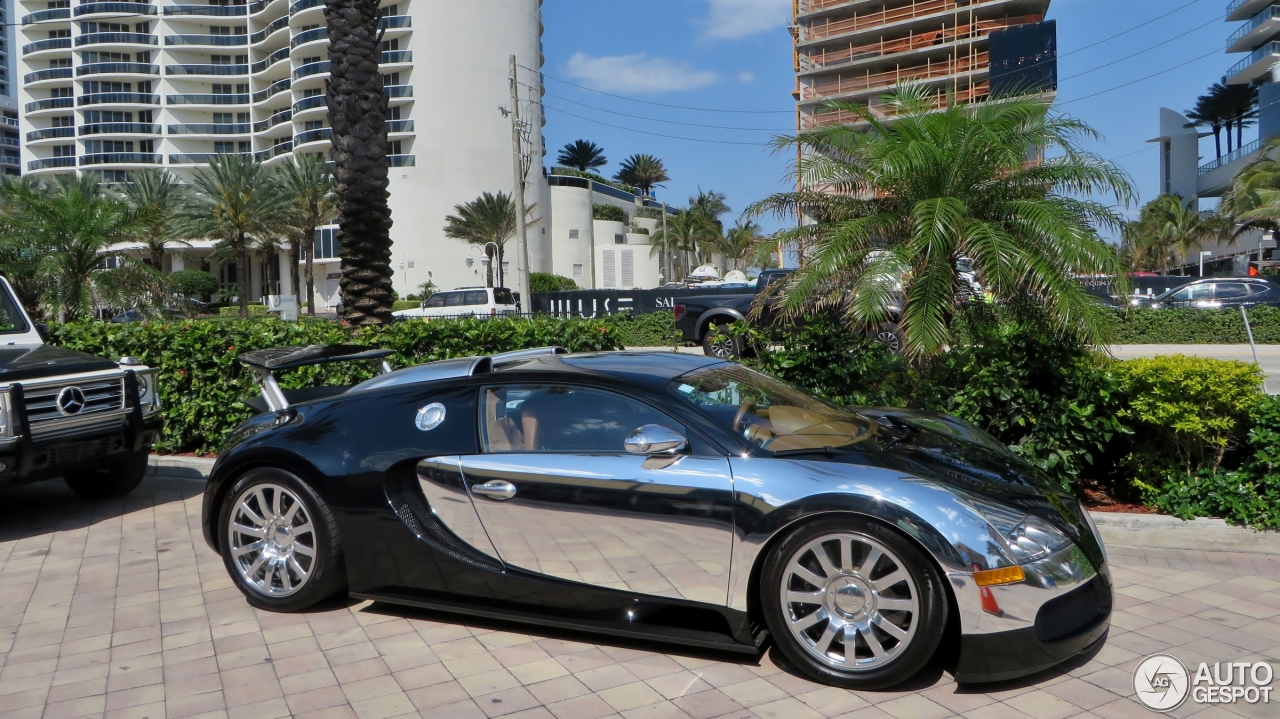 Amerikaanse Bugatti Chiron is best wel fraai samengesteld