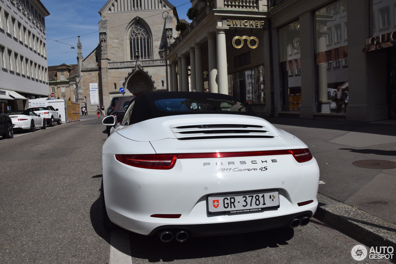 Porsche 991 Carrera 4S Cabriolet MkI