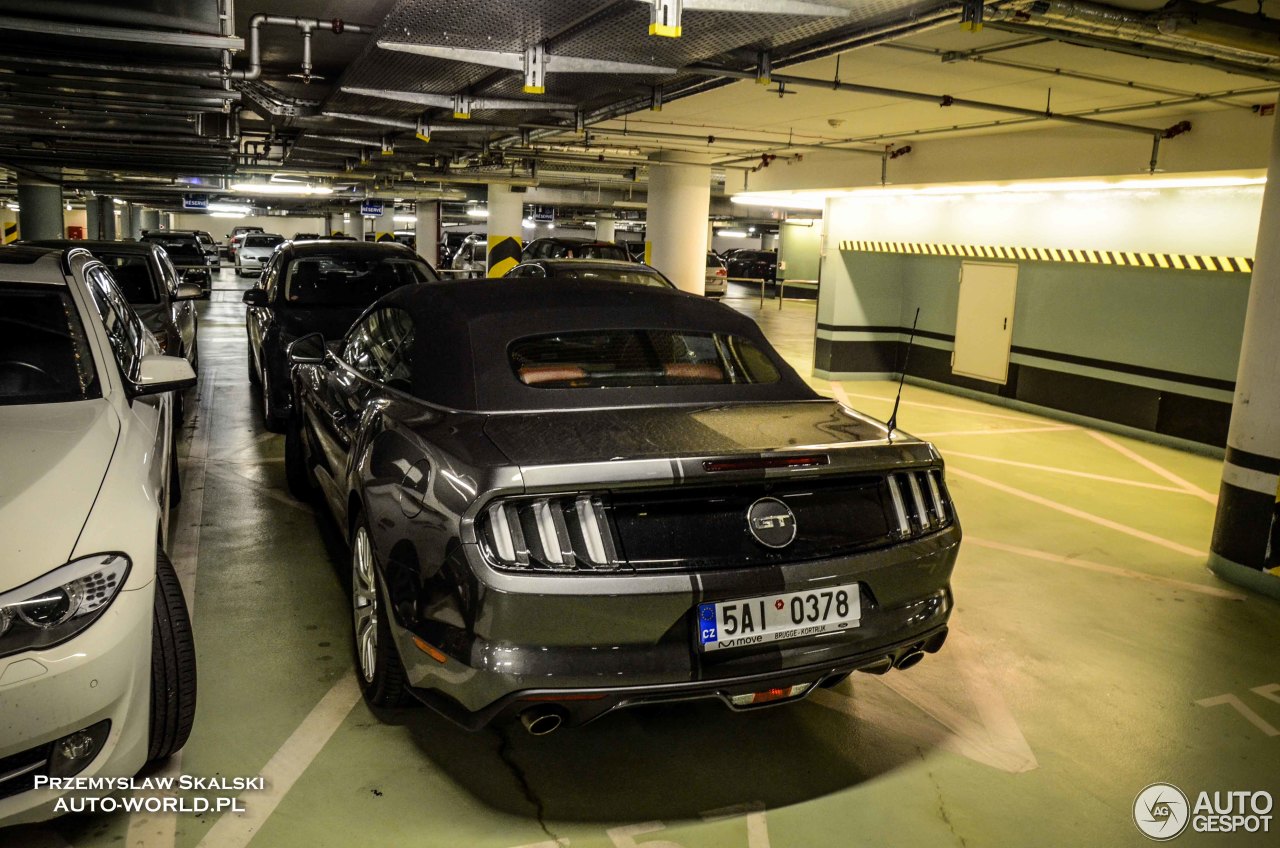 Ford Mustang GT Convertible 2015