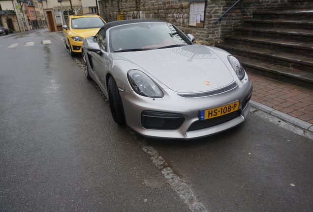 Porsche 981 Boxster Spyder