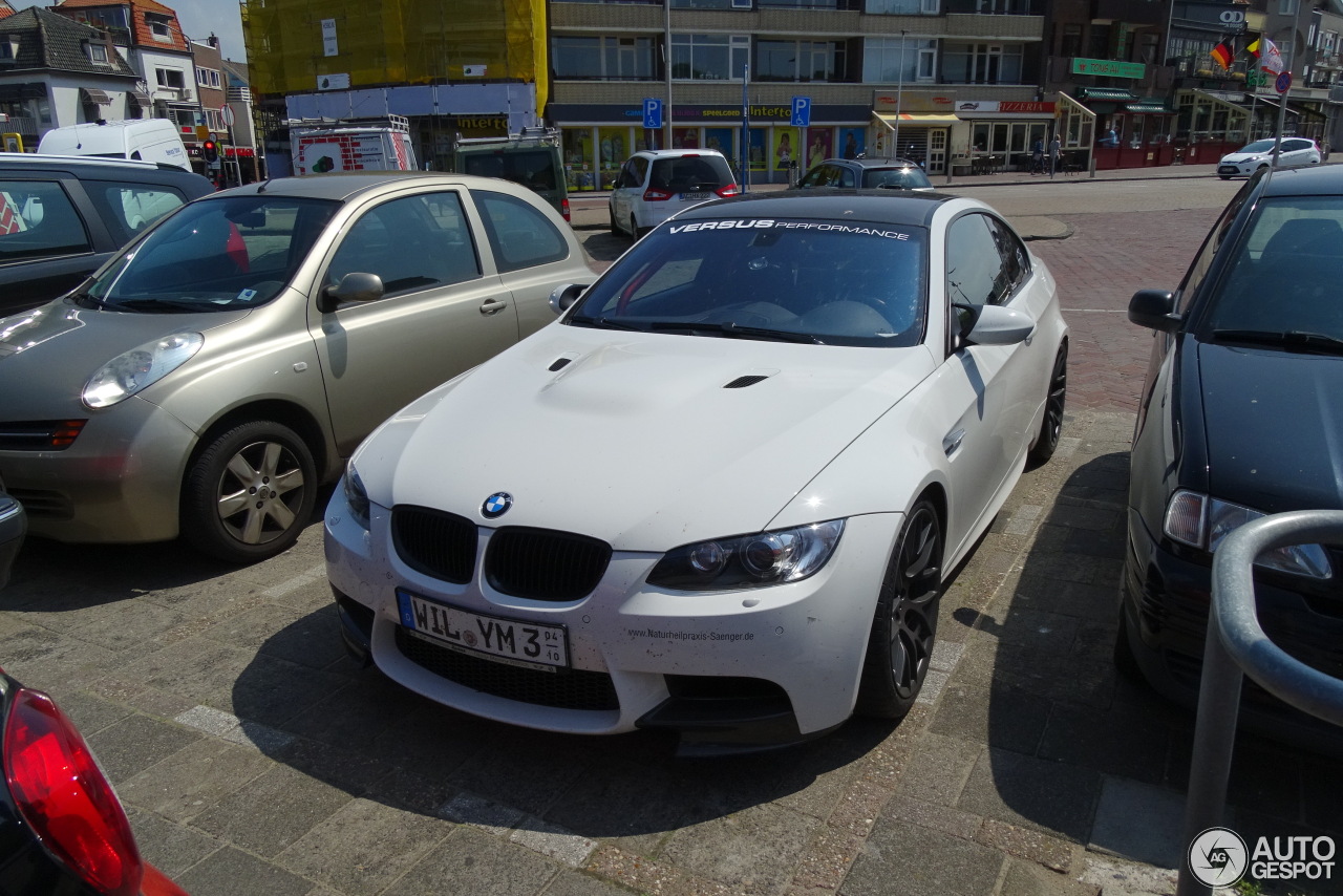 BMW M3 E92 Coupé Versus Performance