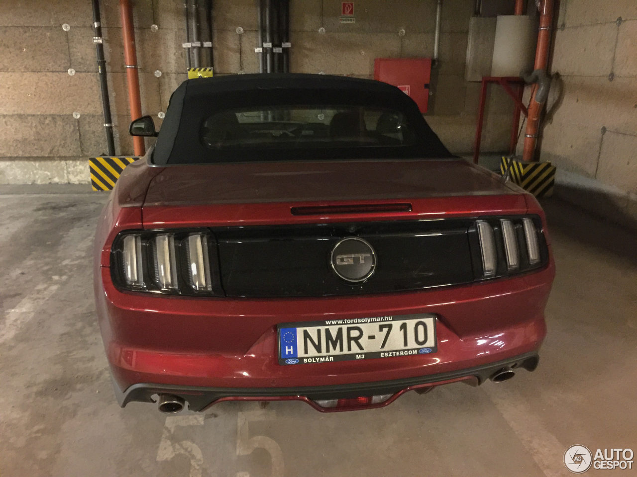 Ford Mustang GT Convertible 2015