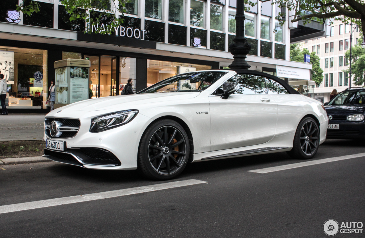 Mercedes-AMG S 63 Convertible A217