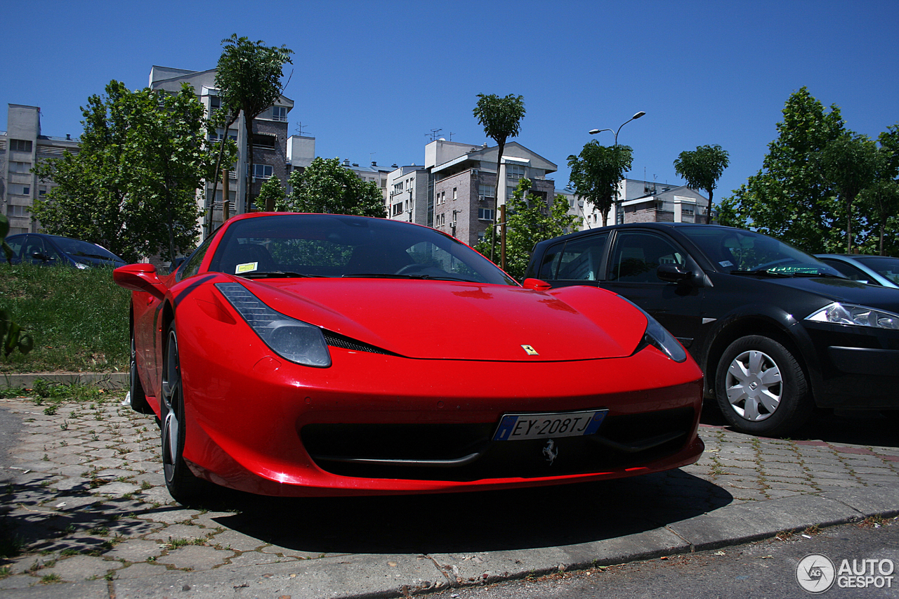 Ferrari 458 Spider