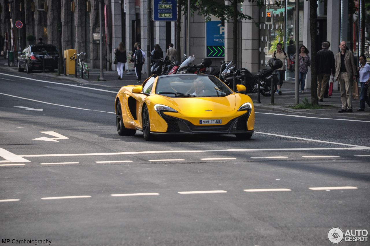 McLaren 650S Spider