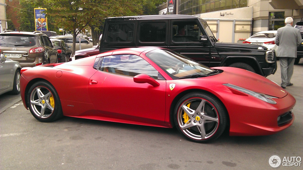 Ferrari 458 Spider