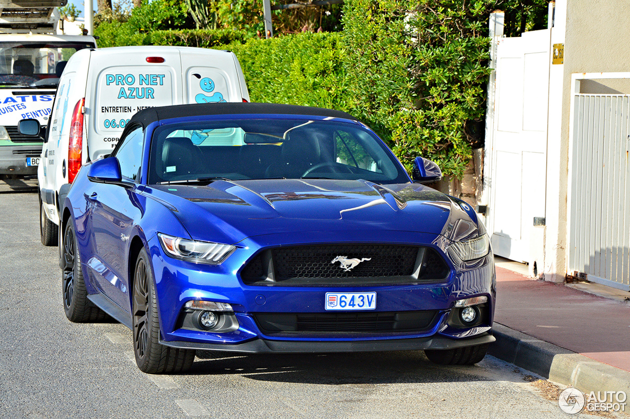 Ford Mustang GT Convertible 2015