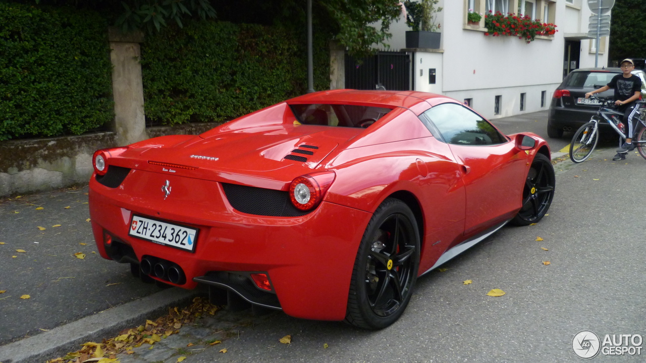 Ferrari 458 Spider