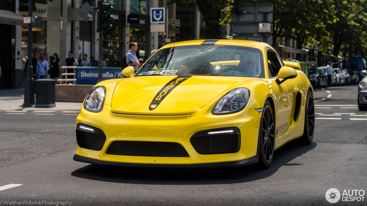 Porsche 981 Cayman GT4