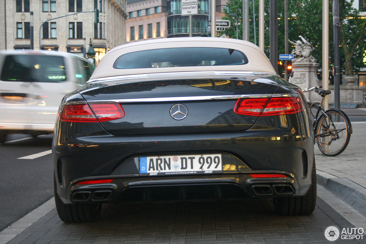 Mercedes-AMG S 63 Convertible A217