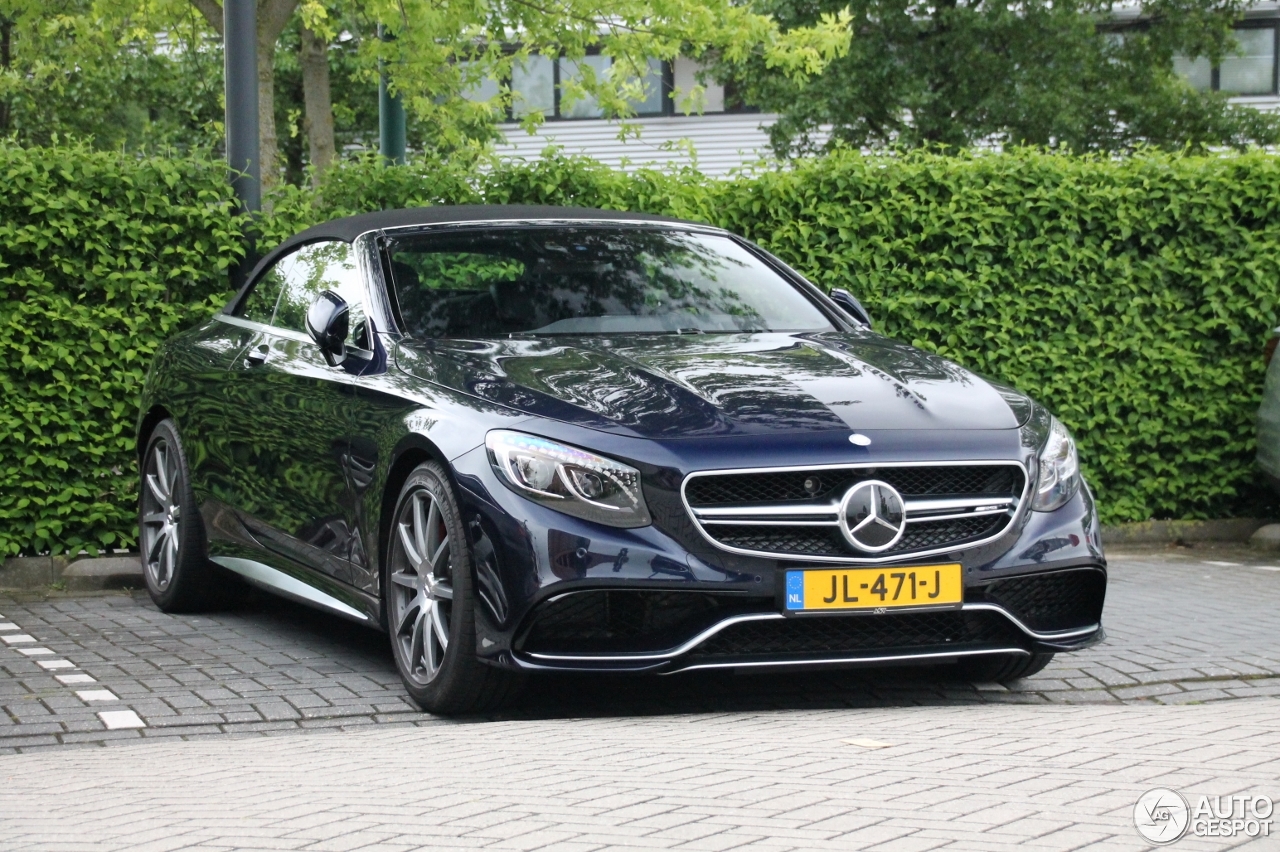 Mercedes-AMG S 63 Convertible A217