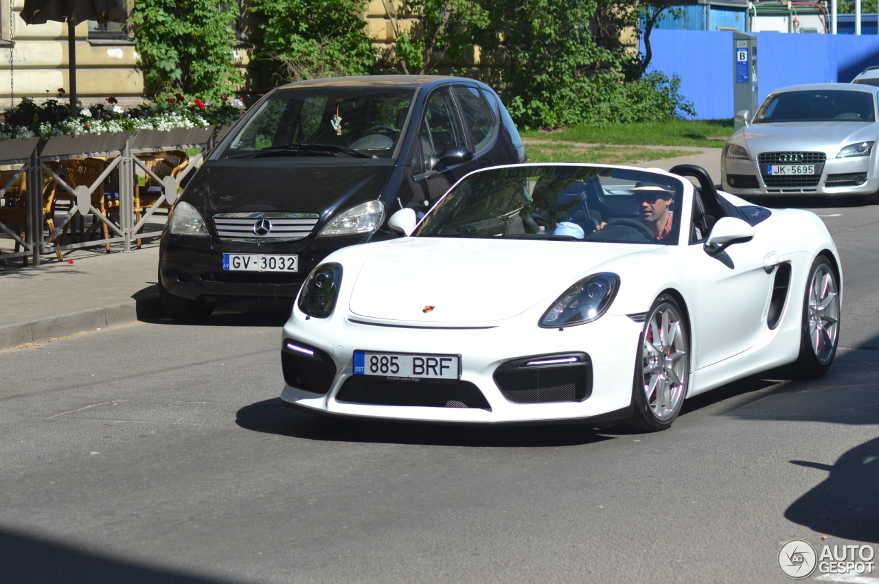 Porsche 981 Boxster Spyder