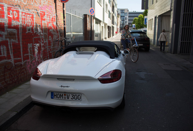 Porsche 981 Boxster Spyder