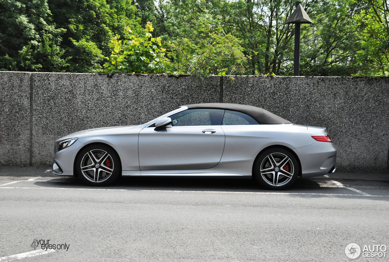 Mercedes-AMG S 63 Convertible A217