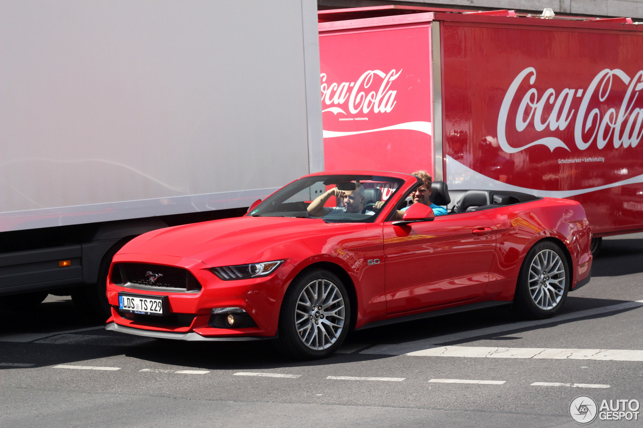 Ford Mustang GT Convertible 2015