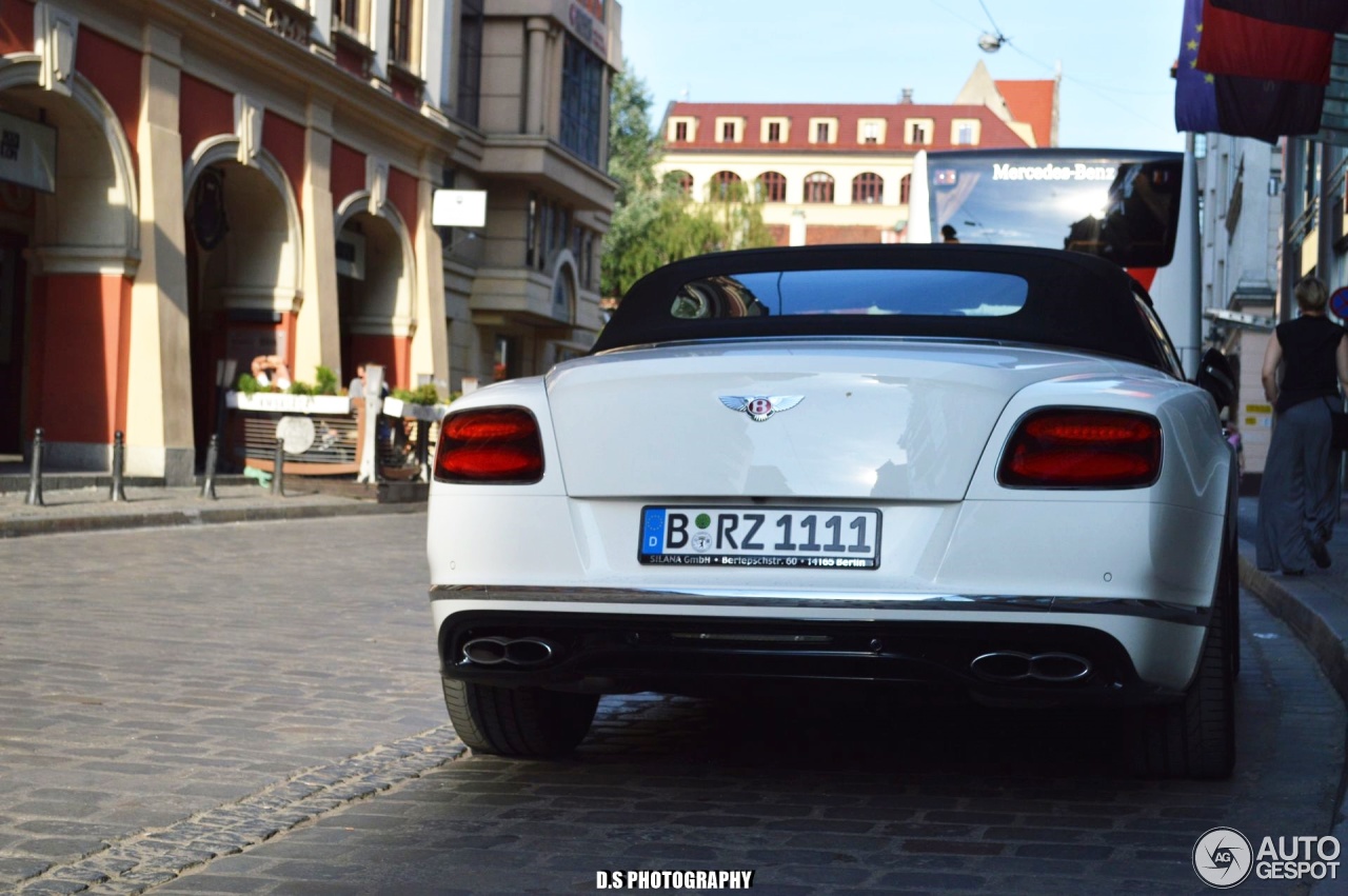 Bentley Continental GTC V8 S 2016