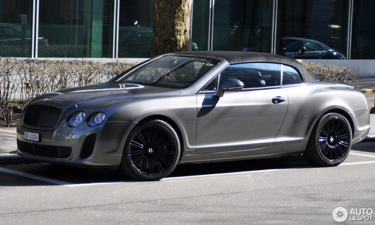 Bentley Continental Supersports Convertible