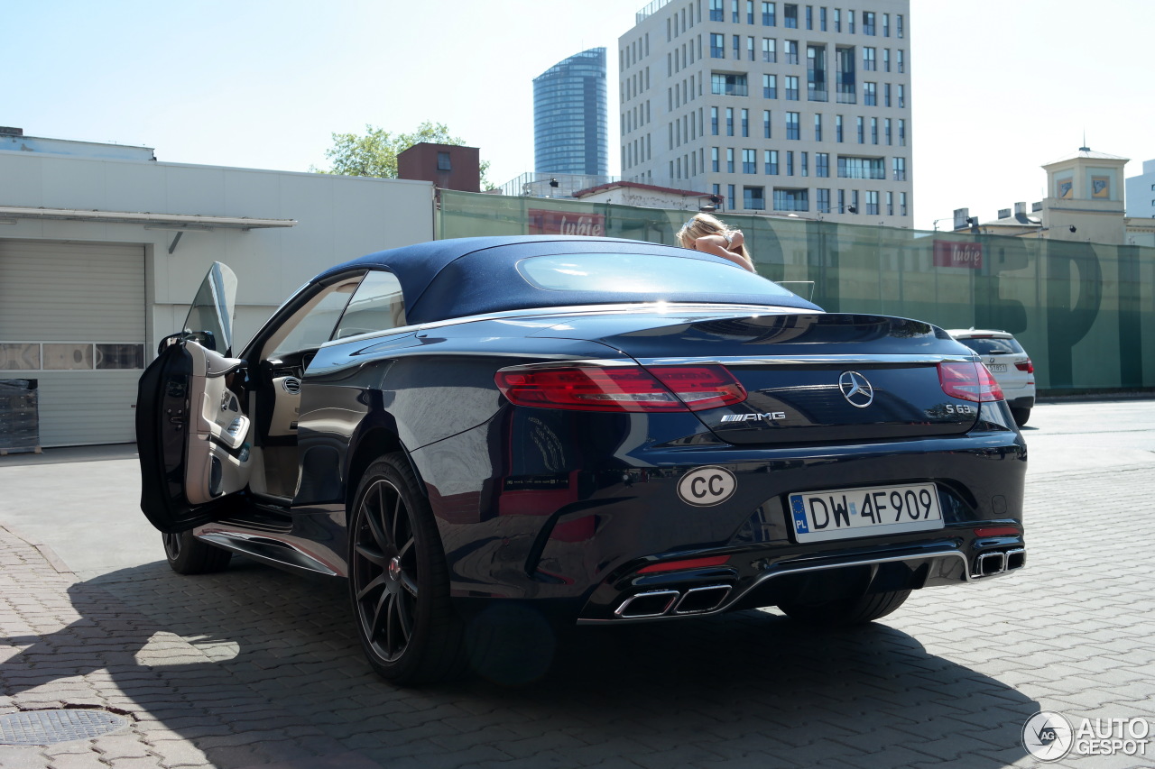 Mercedes-AMG S 63 Convertible A217