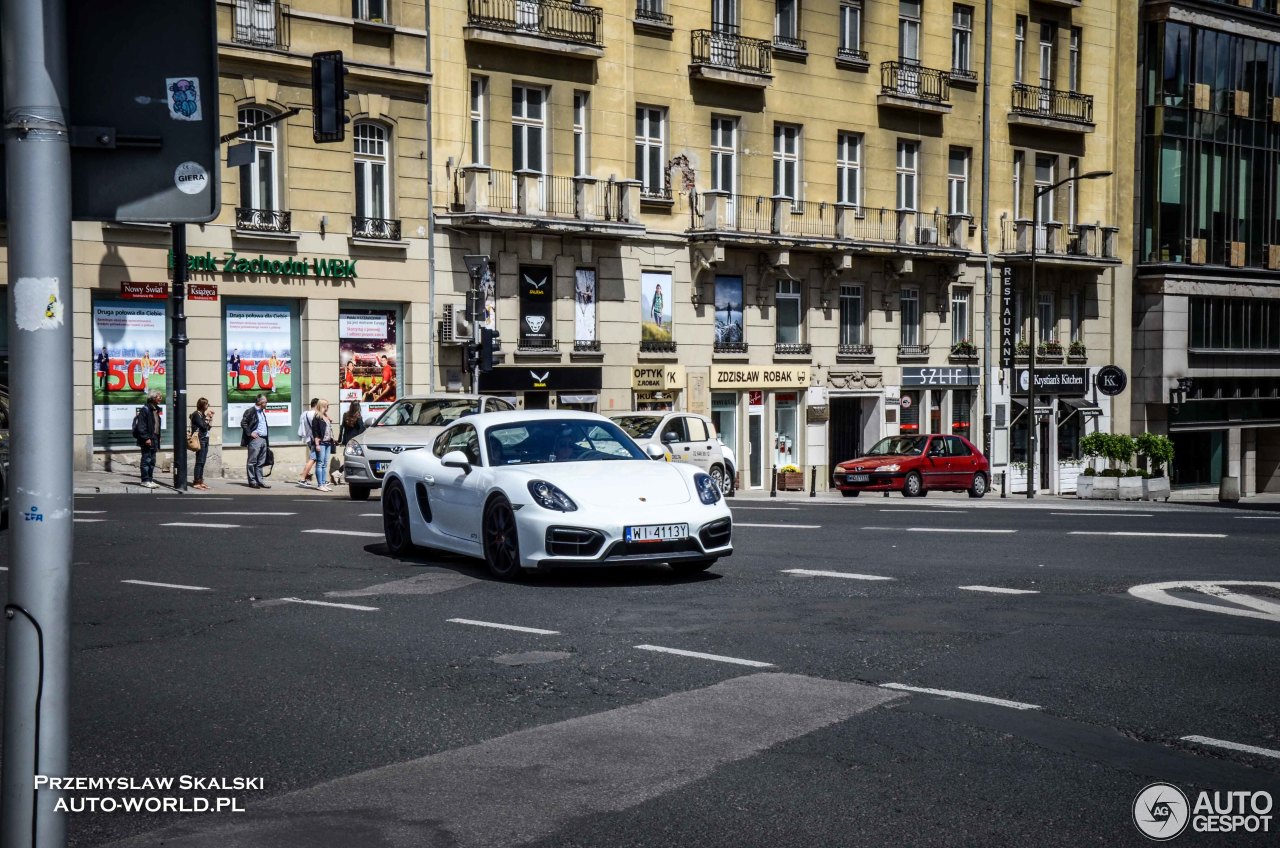 Porsche 981 Cayman GTS