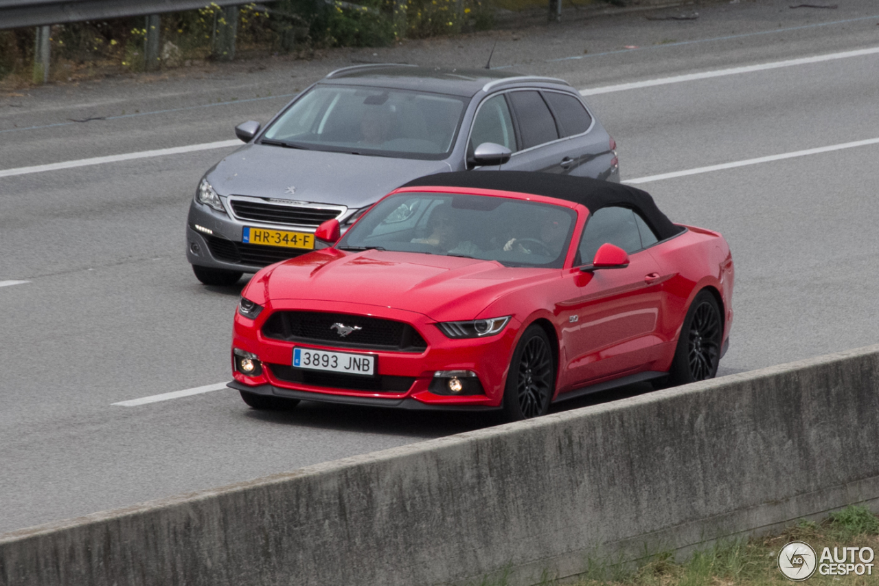 Ford Mustang GT Convertible 2015