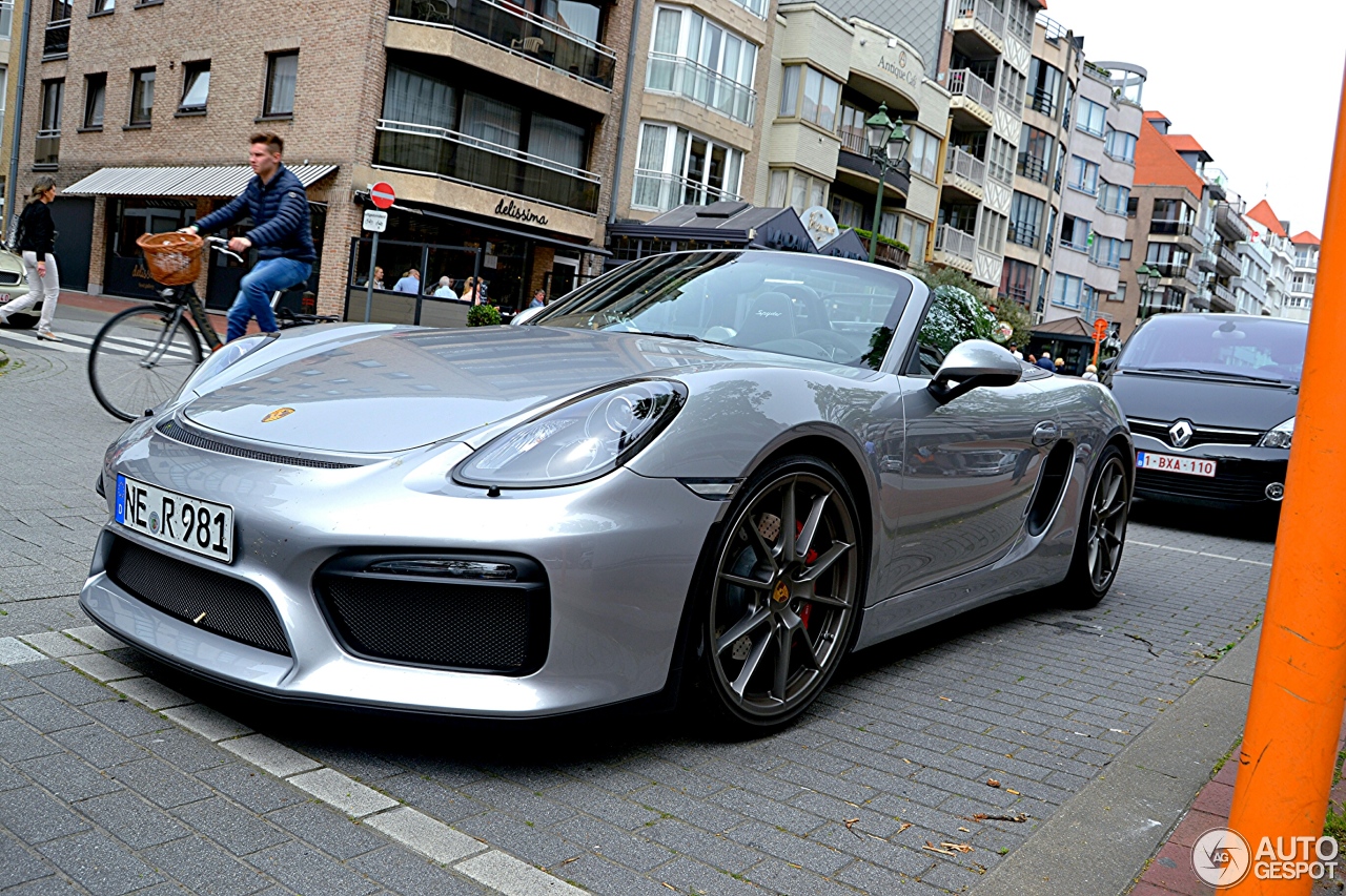 Porsche 981 Boxster Spyder