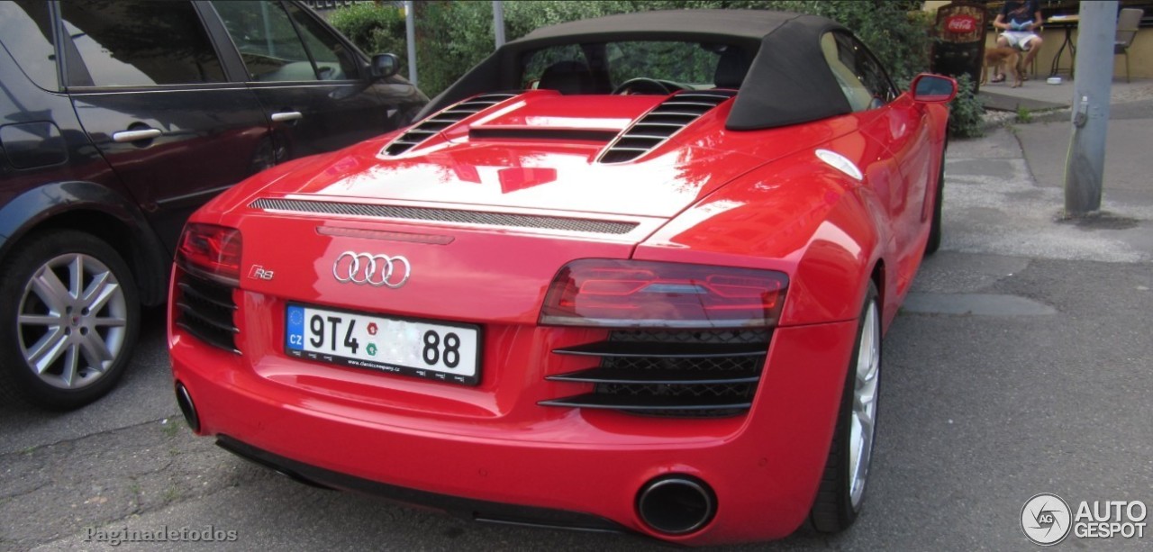 Audi R8 V8 Spyder 2013