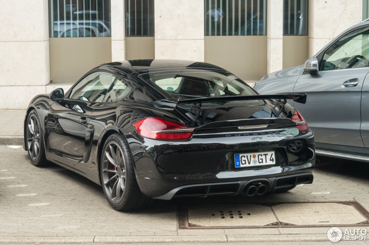 Porsche 981 Cayman GT4