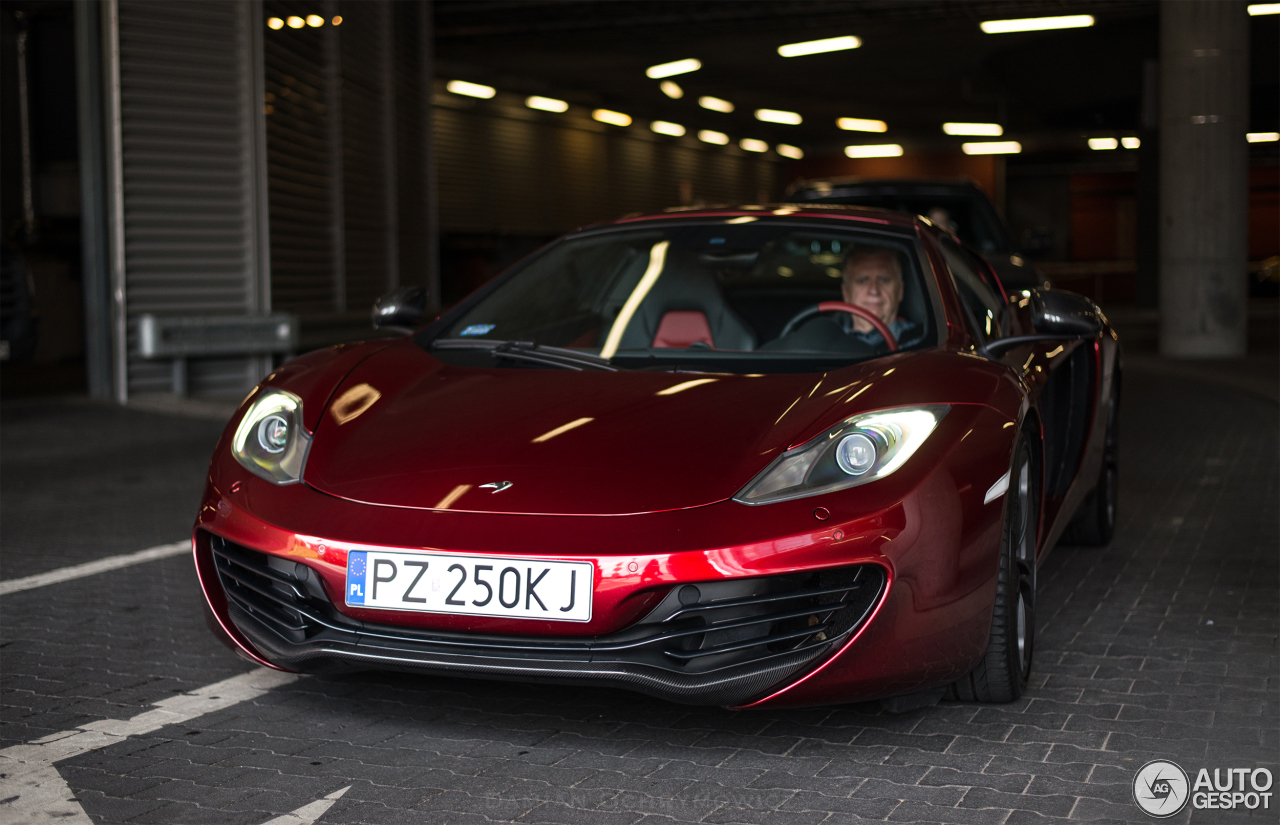 McLaren 12C Spider